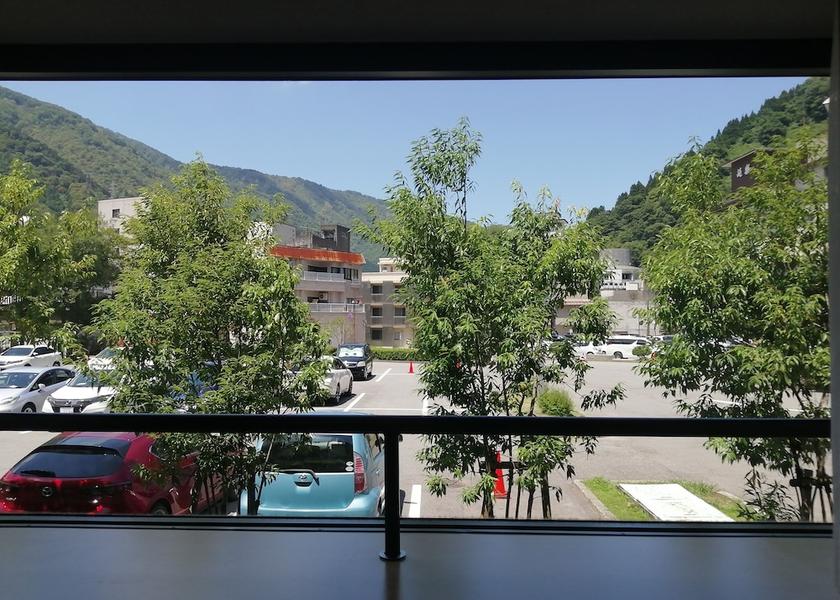Toyama Kurobe Balcony view