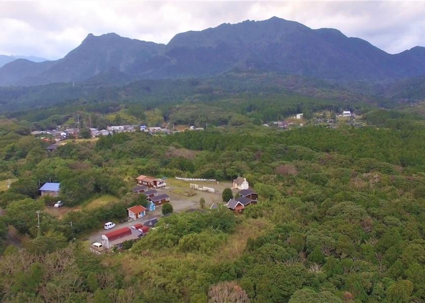Kagoshima Yakushima Aerial View