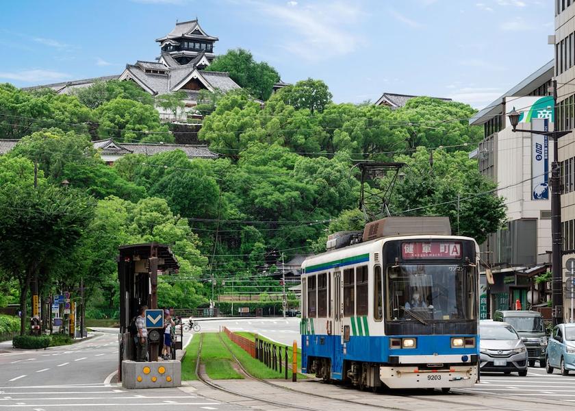 Kumamoto Kumamoto City view from property