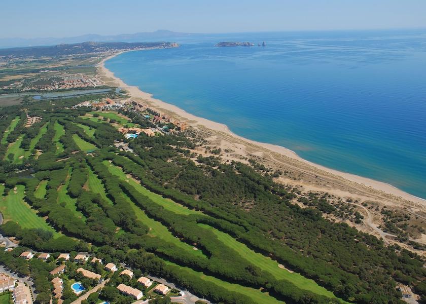 Catalonia Pals Aerial view