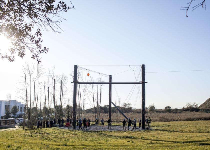 Catalonia Caldes de Malavella Ropes course (team building)