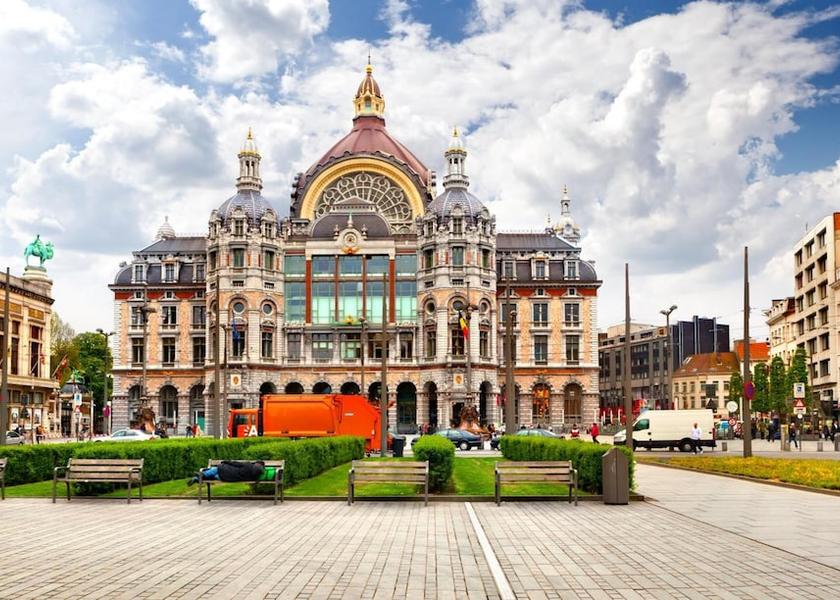 Flemish Region Antwerp Exterior Detail