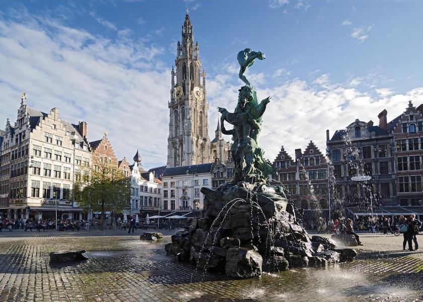 Flemish Region Antwerp Exterior Detail