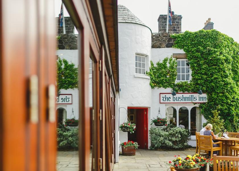 Northern Ireland Bushmills Terrace/patio