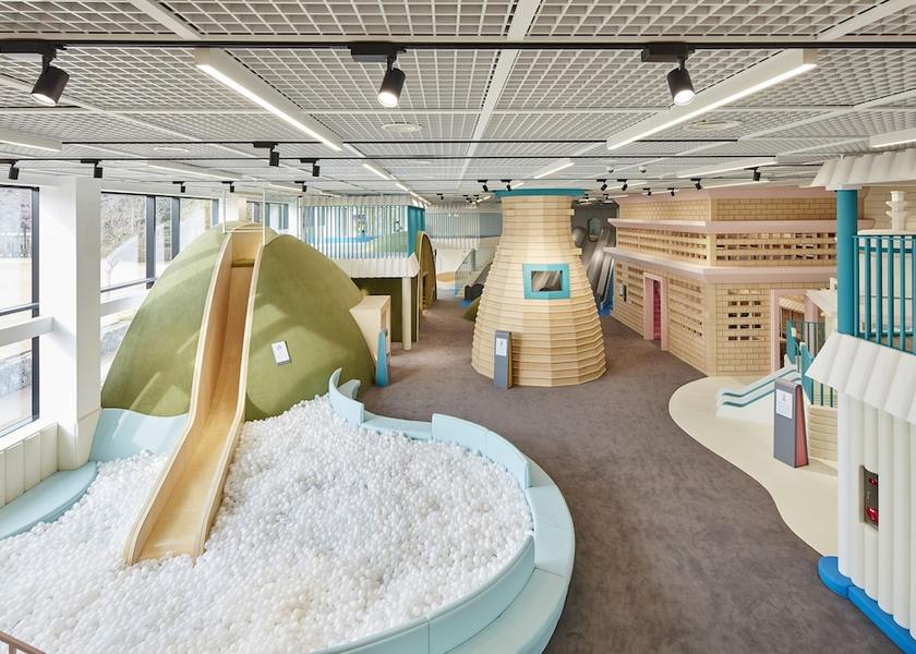 North Gyeongsang Gyeongju Children's play area - indoor