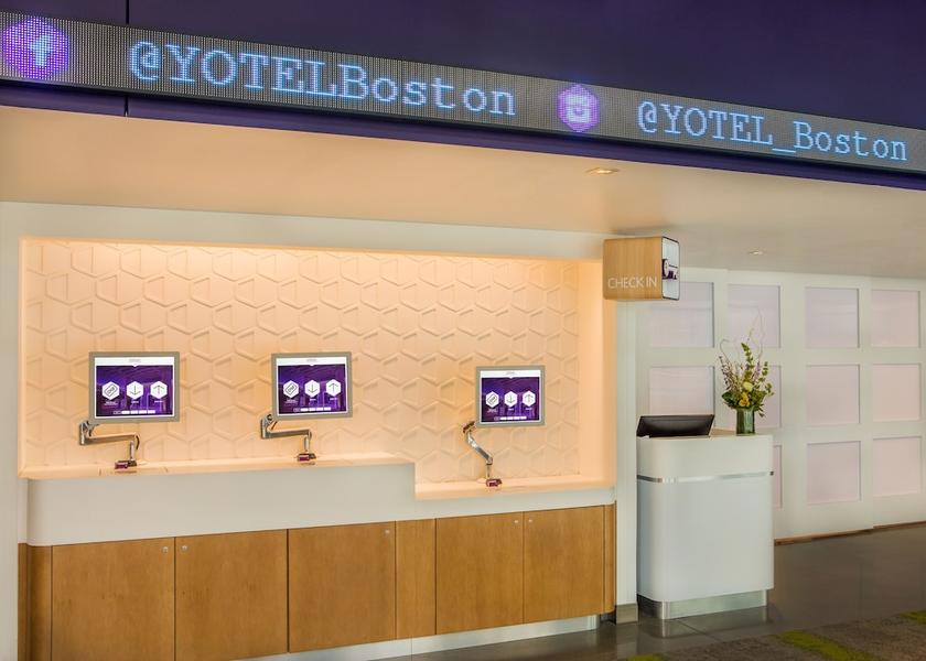 Massachusetts Boston Check-in Check-out Kiosk