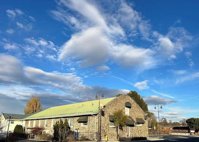 Washington Soap Lake Facade
