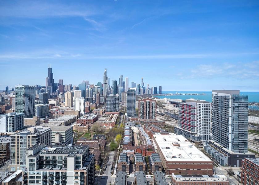Illinois Chicago City view