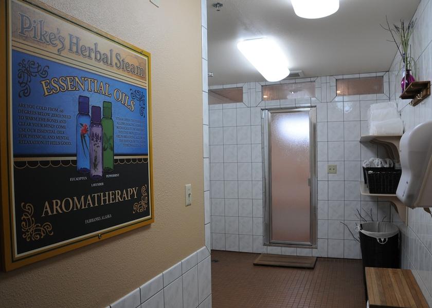 Alaska Fairbanks Steam room