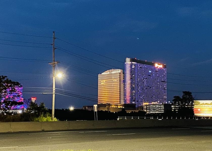 New Jersey Atlantic City Front of property