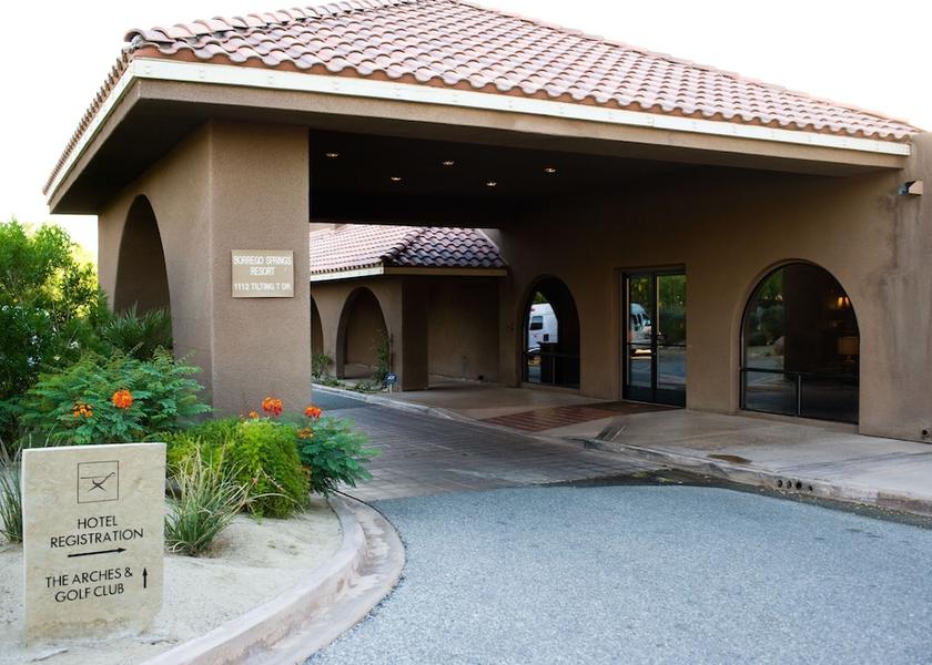 California Borrego Springs Property entrance