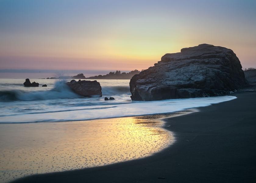 Oregon Brookings View from Property