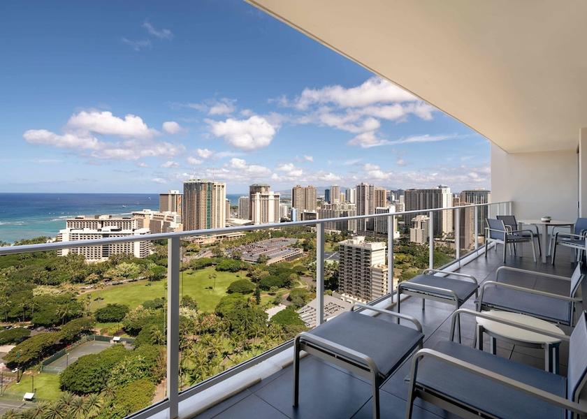 Hawaii Honolulu Balcony view