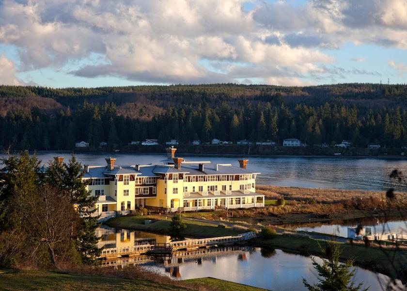 Washington Port Ludlow Aerial View