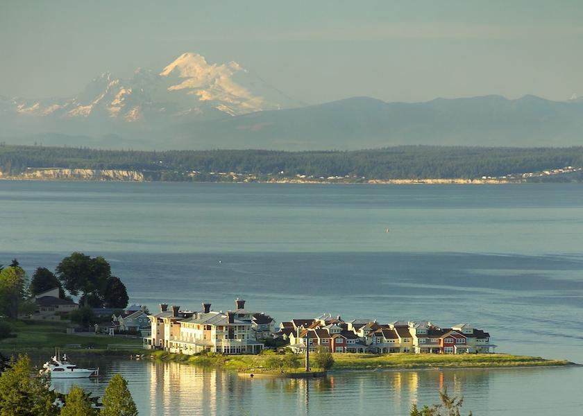 Washington Port Ludlow Aerial View