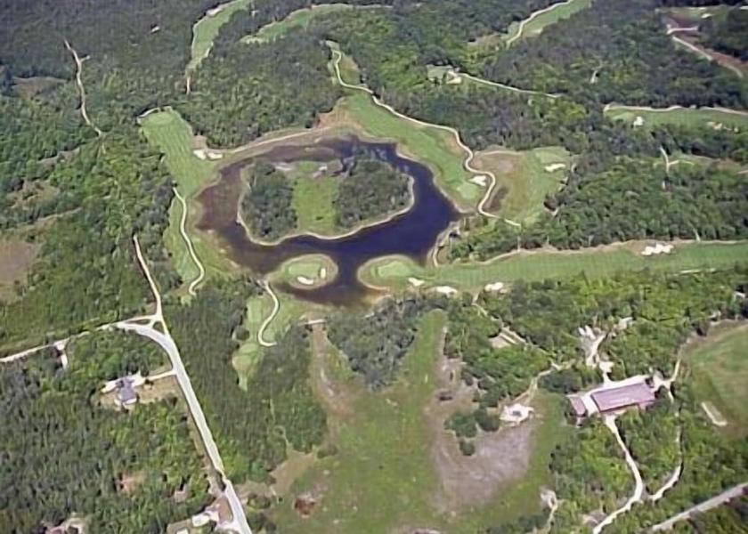 Michigan Drummond Island Aerial View