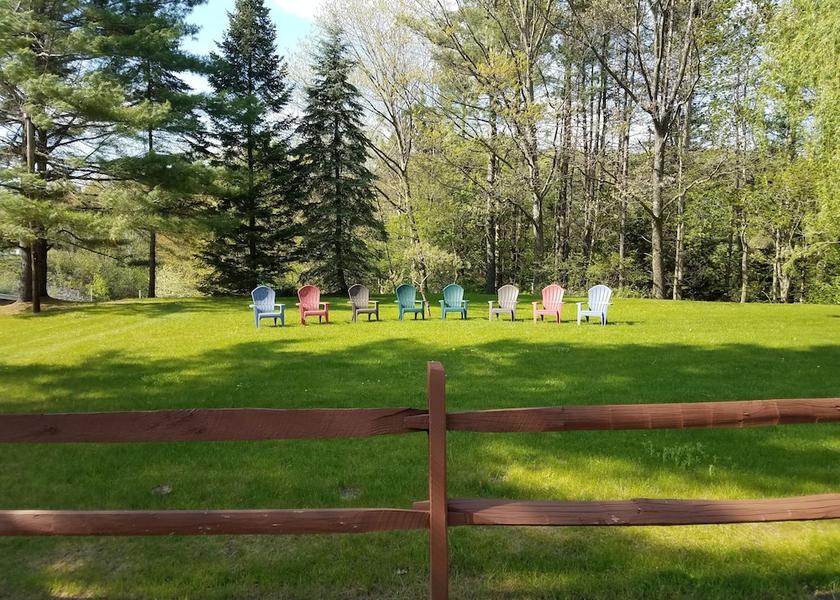 New Hampshire Woodsville View from Property