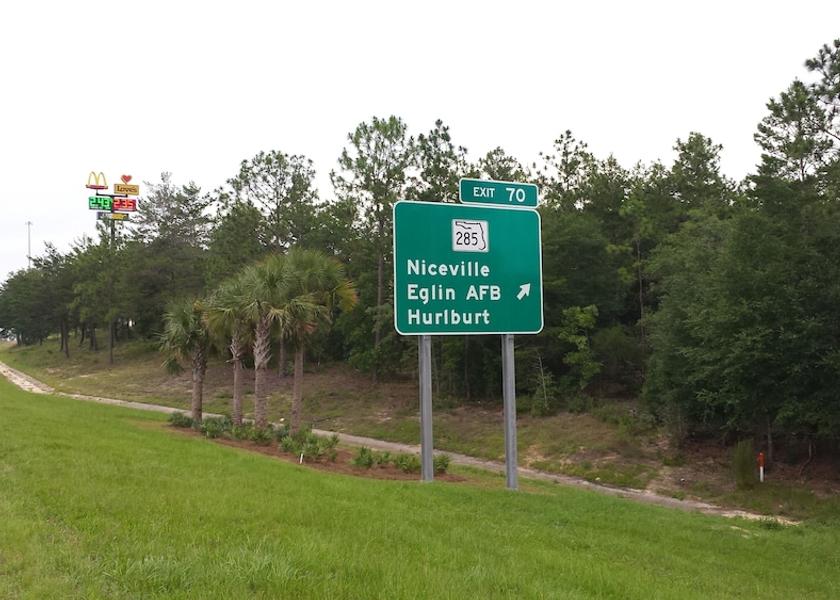 Florida De Funiak Springs View from Property