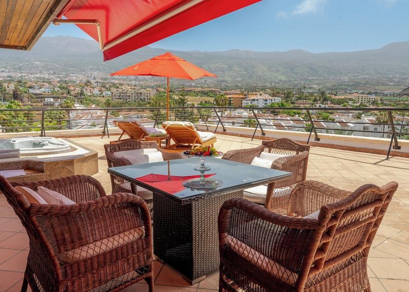 Canary Islands Puerto de la Cruz Terrace/patio