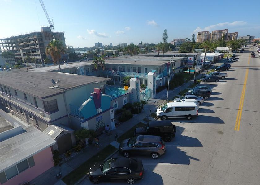 Florida Clearwater Beach View from Property