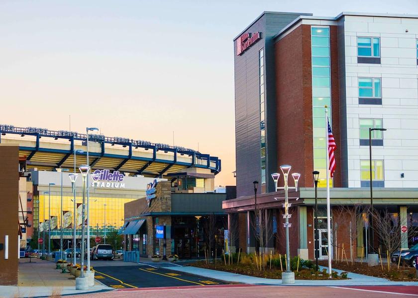 Massachusetts Foxboro Reception