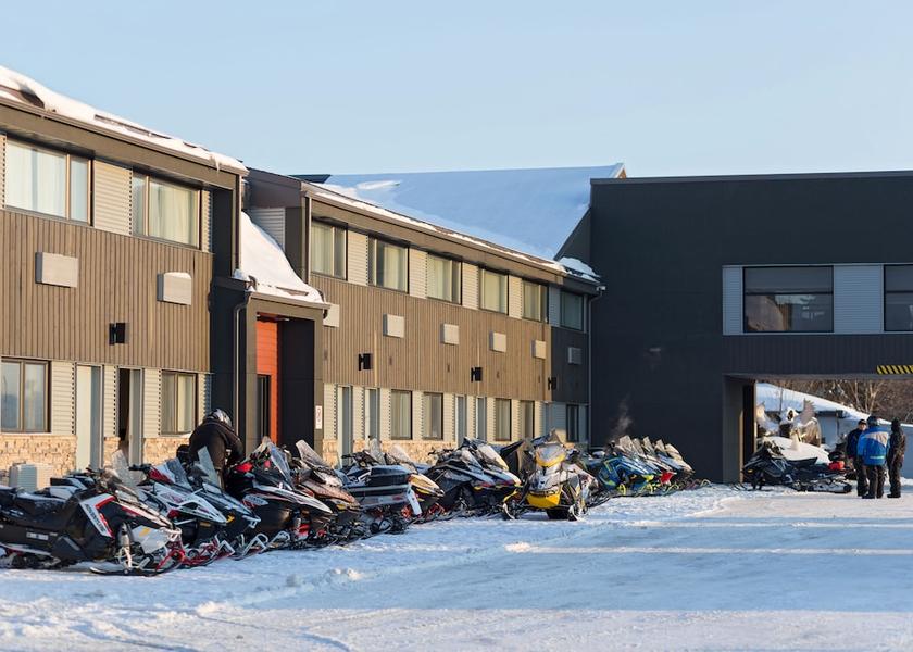 Quebec Matane Snowmobiling