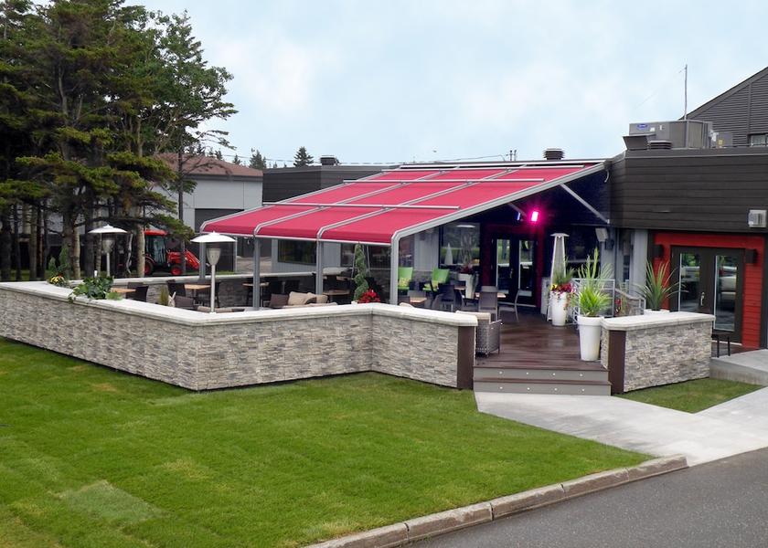 Quebec Matane Terrace/patio