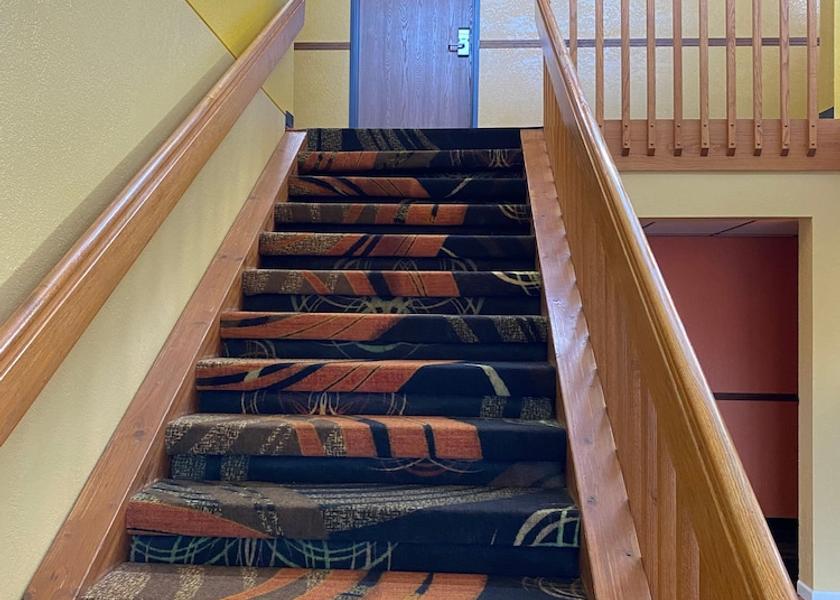 Handrails in stairways