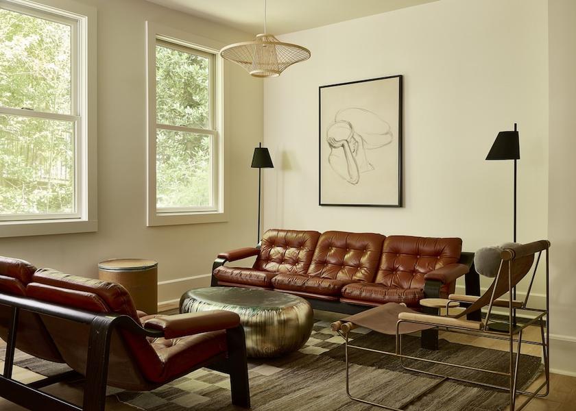 North Carolina Asheville Living area