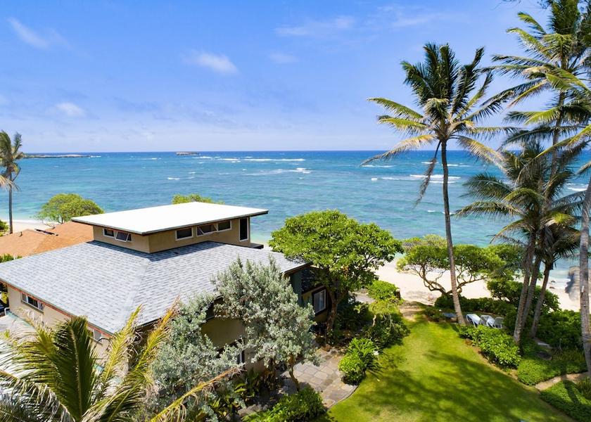 Hawaii Laie Aerial View