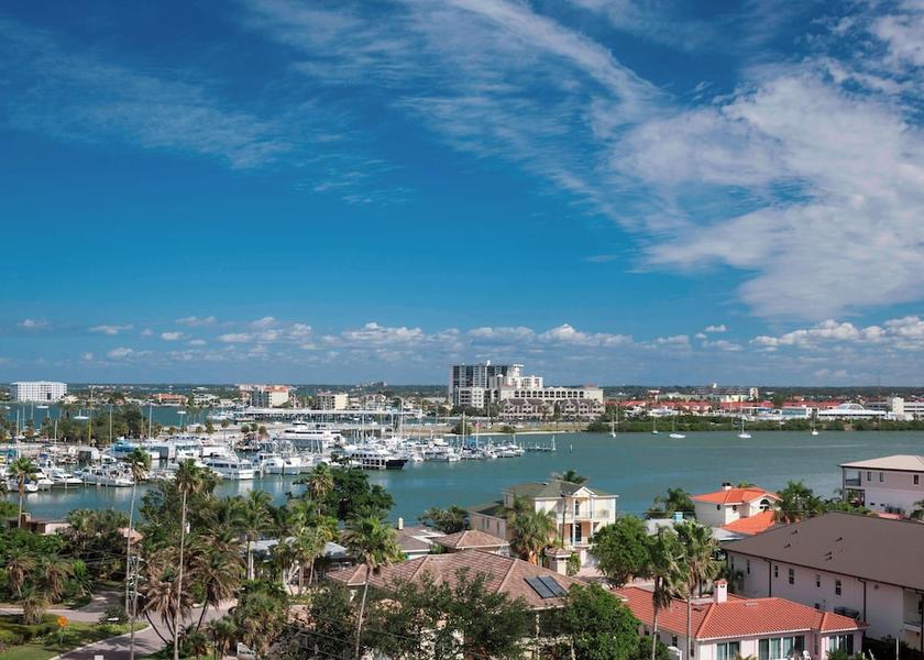 Florida Clearwater Beach View from Property