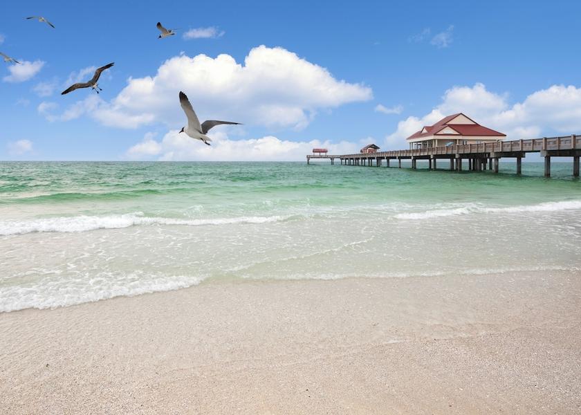 Florida Clearwater Beach Point of interest