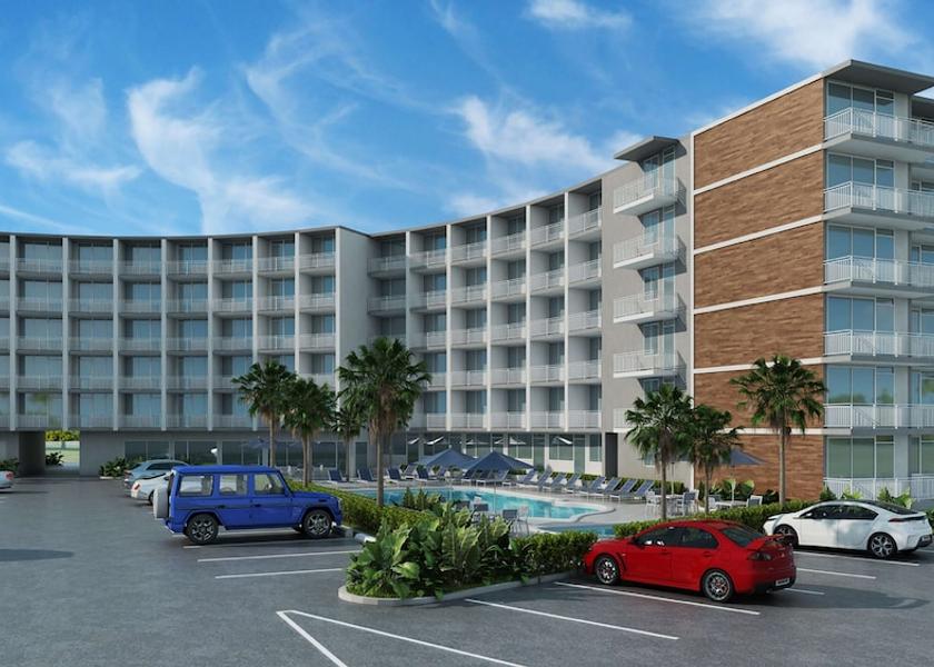 Florida Daytona Beach Shores Exterior Detail