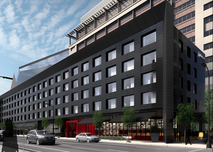 Minnesota Minneapolis Hotel Exterior