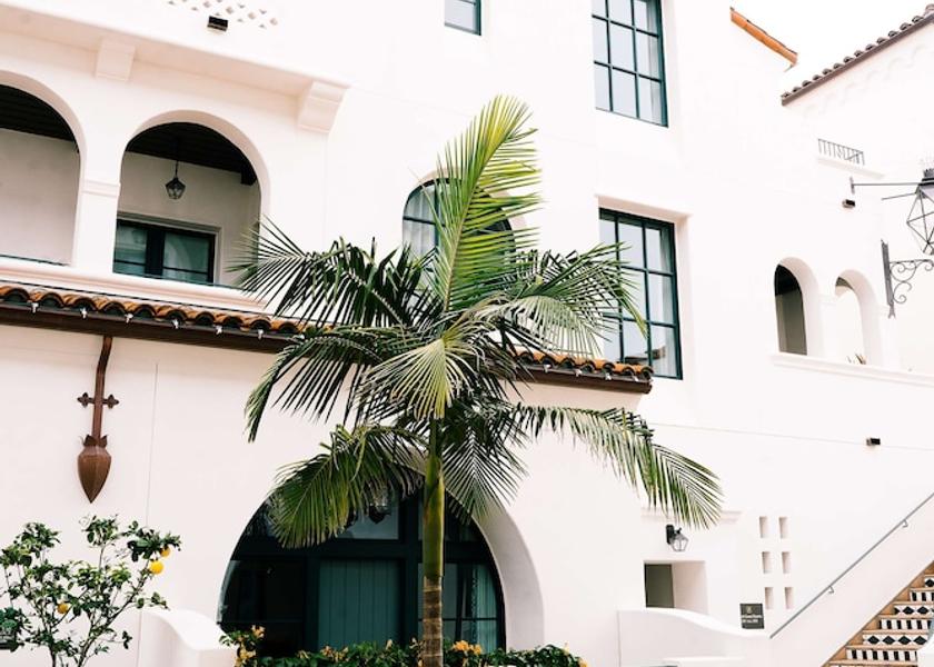 California Santa Barbara Exterior Detail