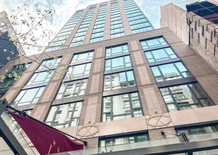 New York New York Front of property