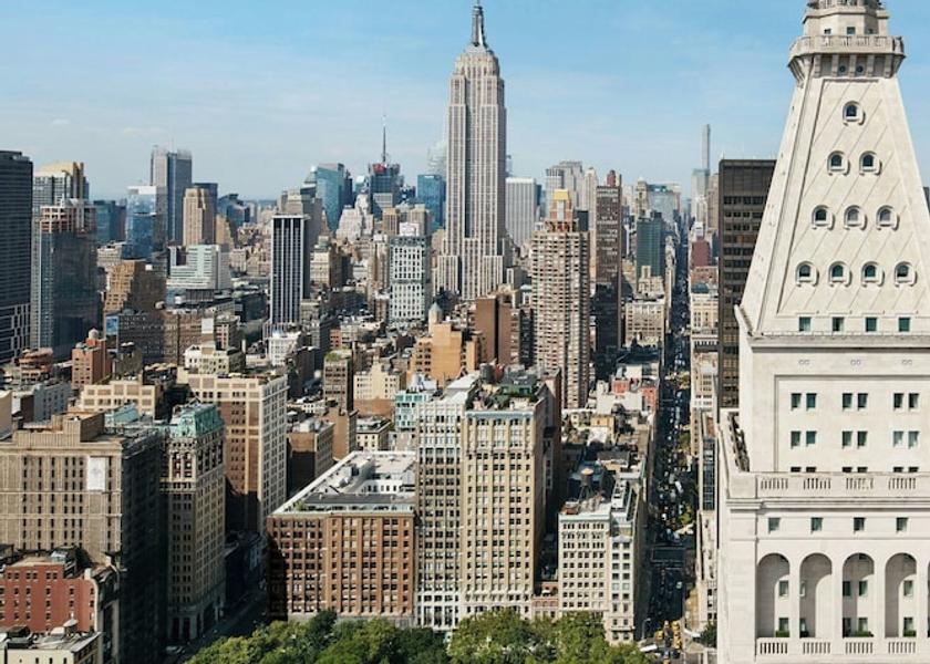 New York New York View from Property