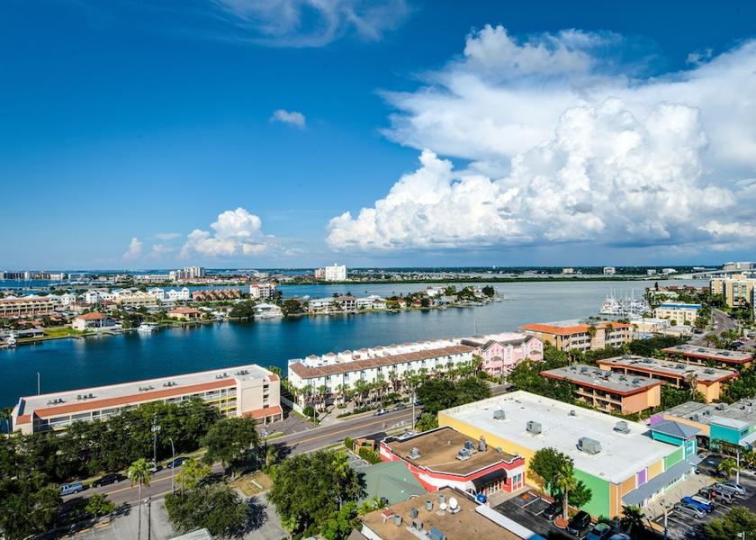 Florida Clearwater Beach View from Property