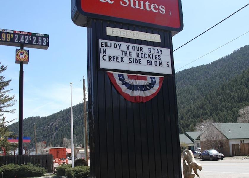 Colorado Idaho Springs Entrance