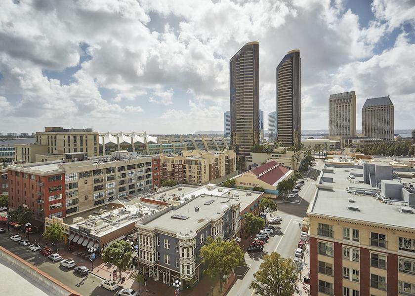 California San Diego View from property