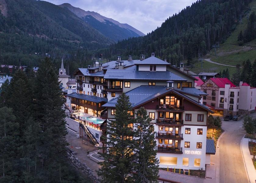 New Mexico Taos Ski Valley Exterior Detail