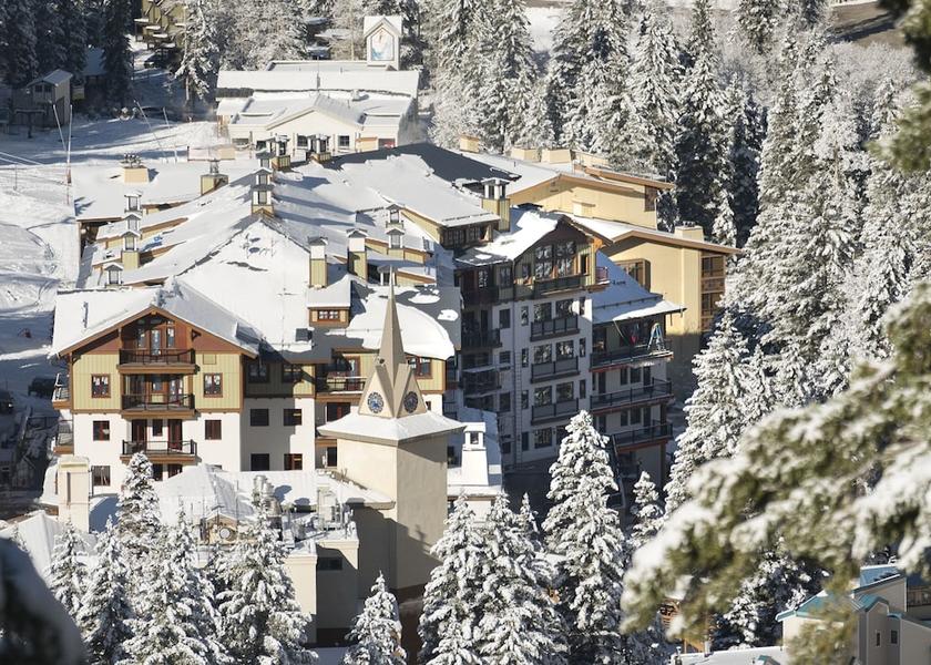 New Mexico Taos Ski Valley Aerial View