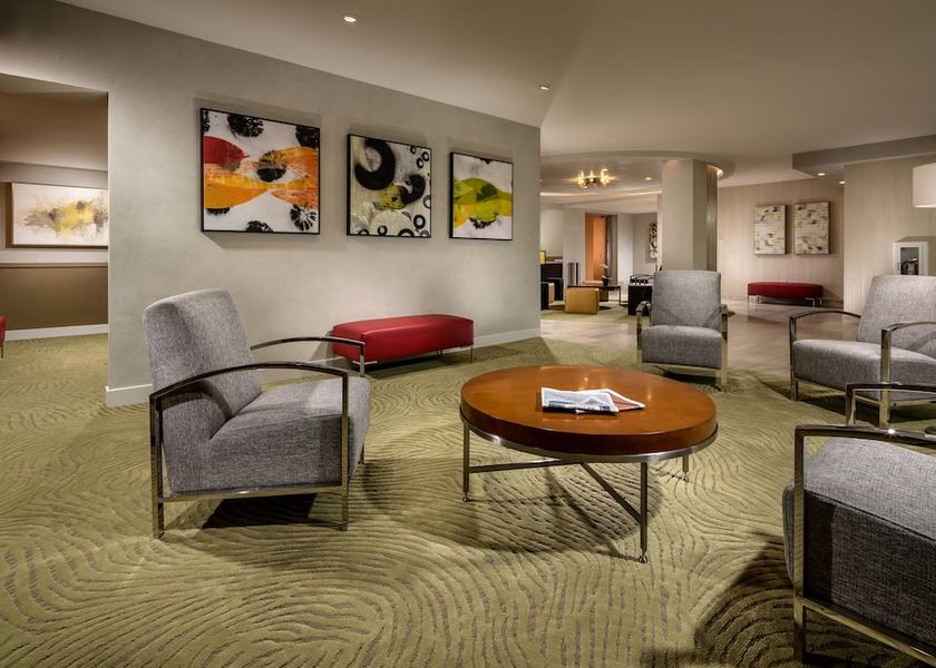 California Los Angeles Lobby sitting area