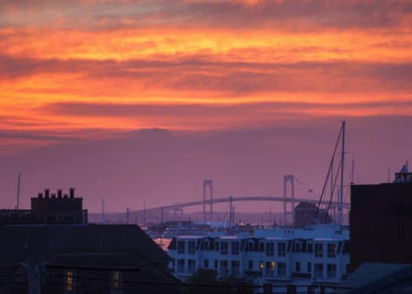 Rhode Island Newport View from Property