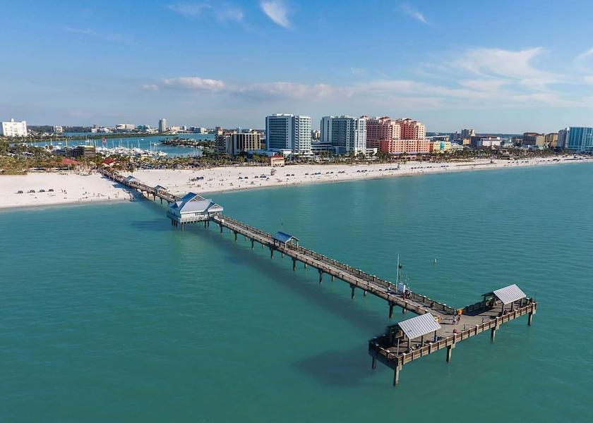 Florida Clearwater Beach Exterior Detail