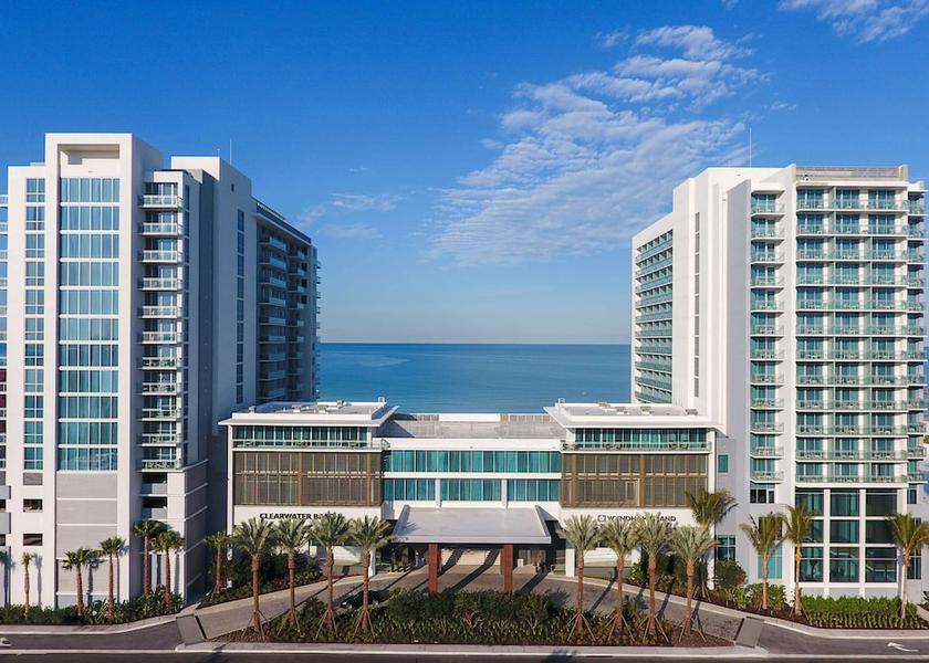 Florida Clearwater Beach Exterior Detail