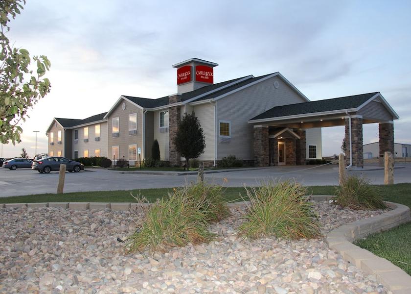 Kansas Quinter Front of property - evening/night