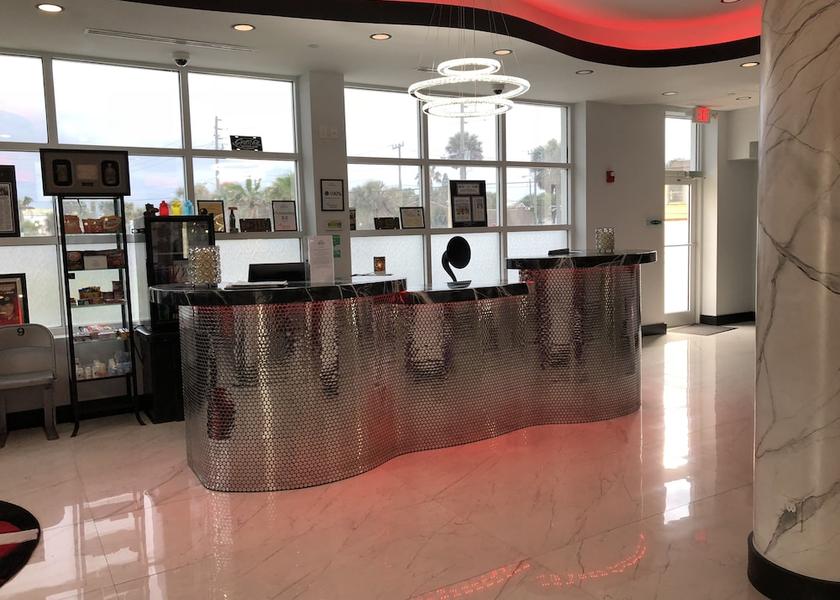 Florida Daytona Beach Check-in Check-out Kiosk