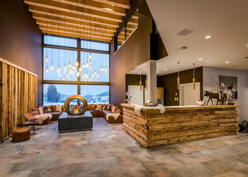 Tyrol Schattwald Lobby sitting area