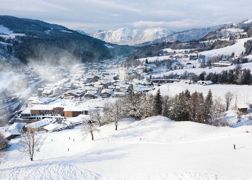 Tyrol Hopfgarten im Brixental Aerial view